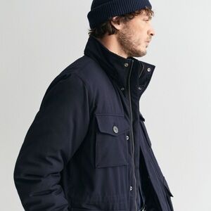 Tommy Hilfiger Men’s Navy Blue Winter Down Jacket - Sz Small